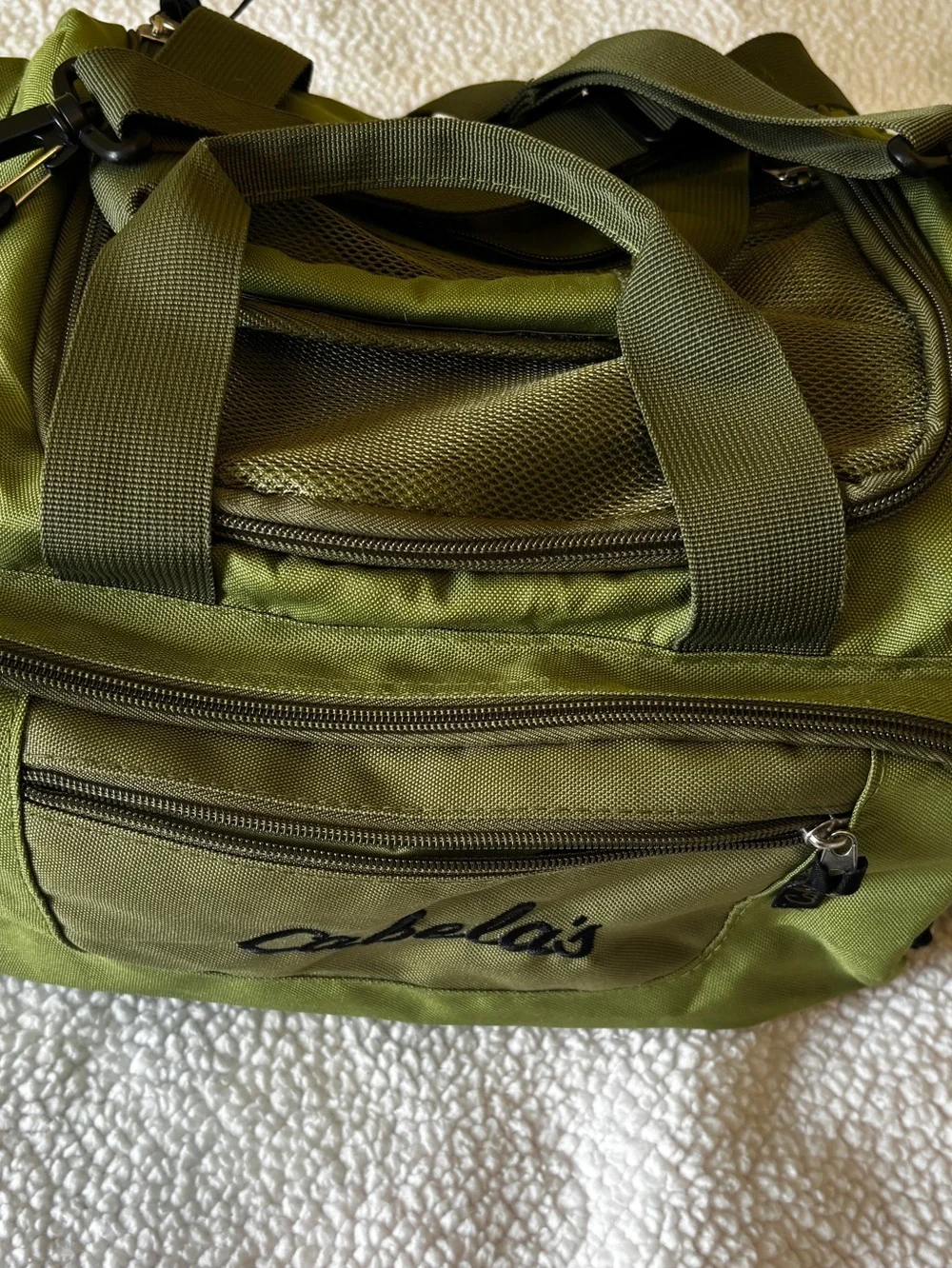 Cabela's Olive Green Messenger Bag
